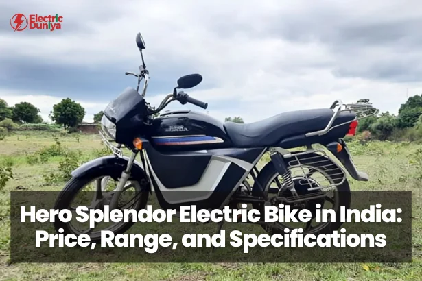 Hero Splendor Electric Bike in India Price, Range, and Specifications