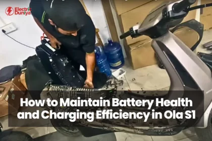 How to Maintain Battery Health and Charging Efficiency in Ola S1