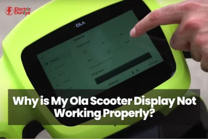 Why is My Ola Scooter Display Not Working Properly