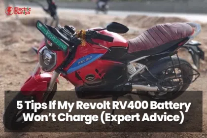 5 Tips If My Revolt RV400 Battery Wont Charge Expert Advice