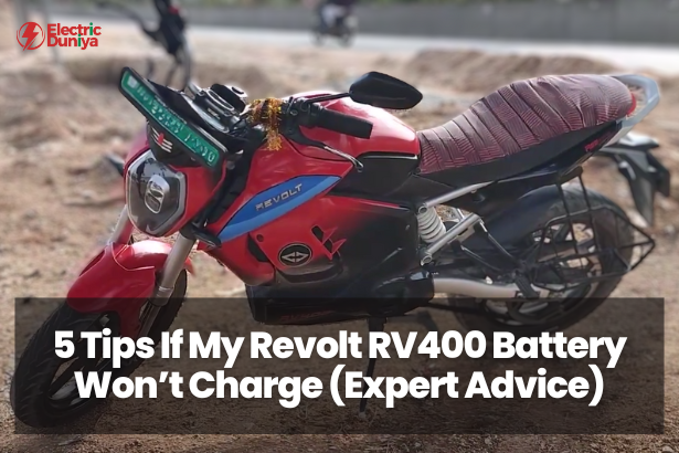 5 Tips If My Revolt RV400 Battery Wont Charge Expert Advice