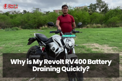 Why is My Revolt RV400 Battery Draining Quickly