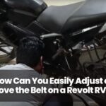 How Can You Easily Adjust or Remove the Belt on a Revolt RV400