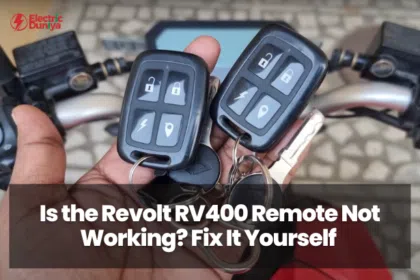 Is the Revolt RV400 Remote Not Working Fix It Yourself