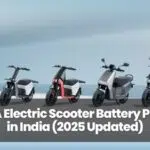 OLA Electric Scooter Battery Price in India (2025 Updated)