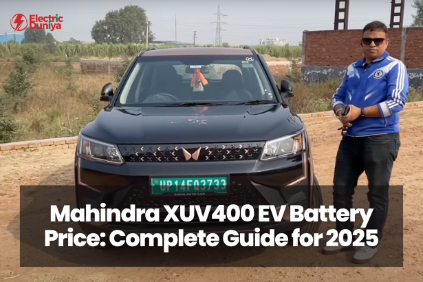 Mahindra XUV400 EV Battery Price Complete Guide for 2025