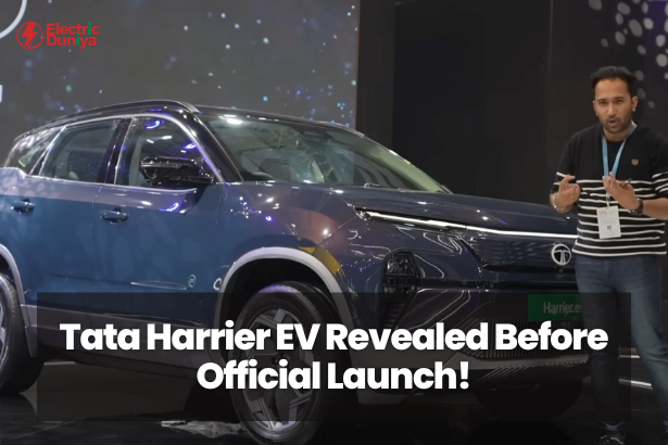 Tata Harrier EV Revealed Before Official Launch!