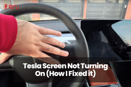 Tesla Screen Not Turning On (How I Fixed it)