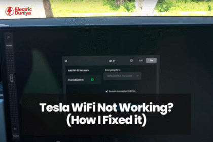 Tesla WiFi Not Working (How I Fixed it)