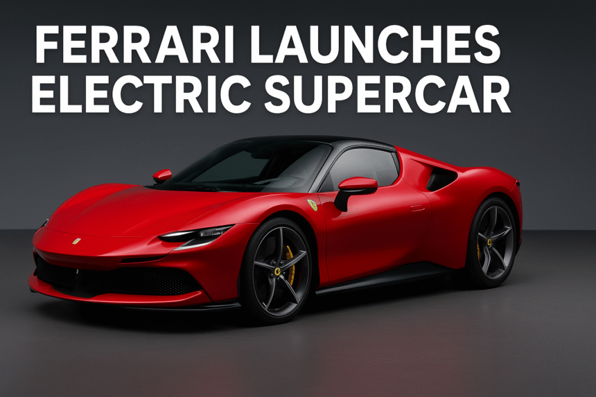 farari electric car