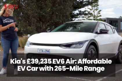 Kia's £39,235 EV6 Air Affordable EV Car with 265-Mile Range