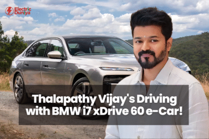 Thalapathy Vijay's Driving with BMW i7 xDrive 60 e-Car!