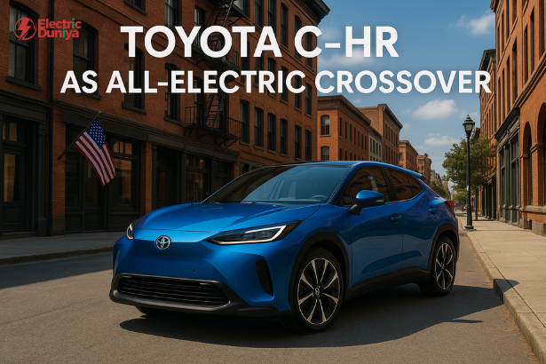 Toyota Revives 600 km Range of C-HR as All-Electric Crossover