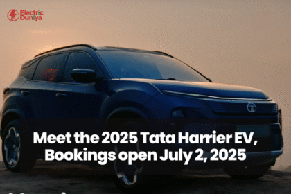 Meet the 2025 Tata Harrier EV, Bookings open July 2, 2025