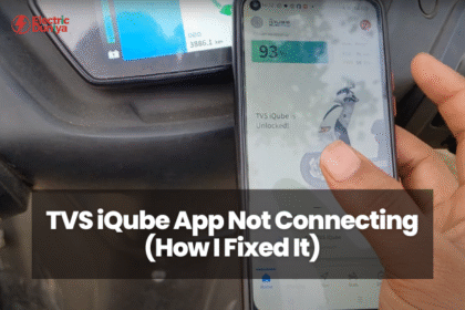 TVS iQube App Not Connecting (How I Fixed It)