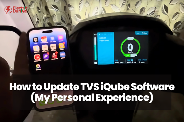 How to Update TVS iQube Software (My Personal Experience)