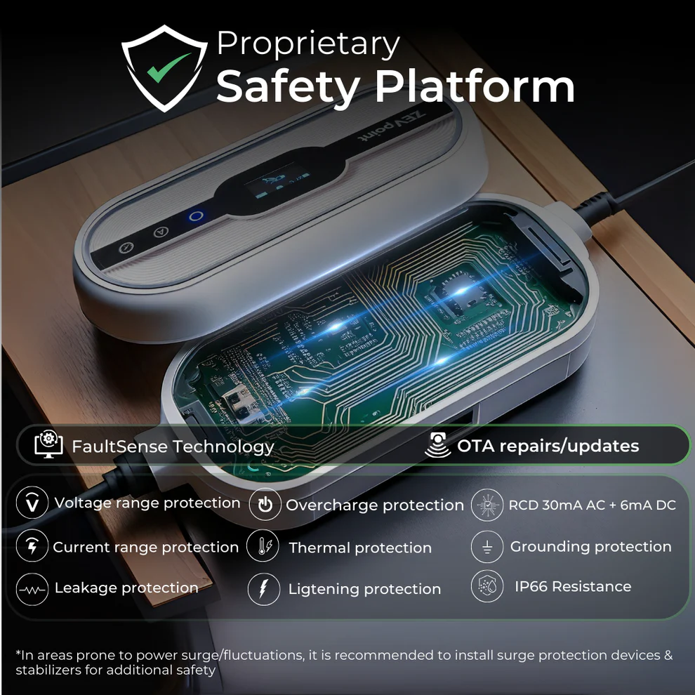 Aveo 3.6 kW Portable EV Charger by ZevPoint - Image 9