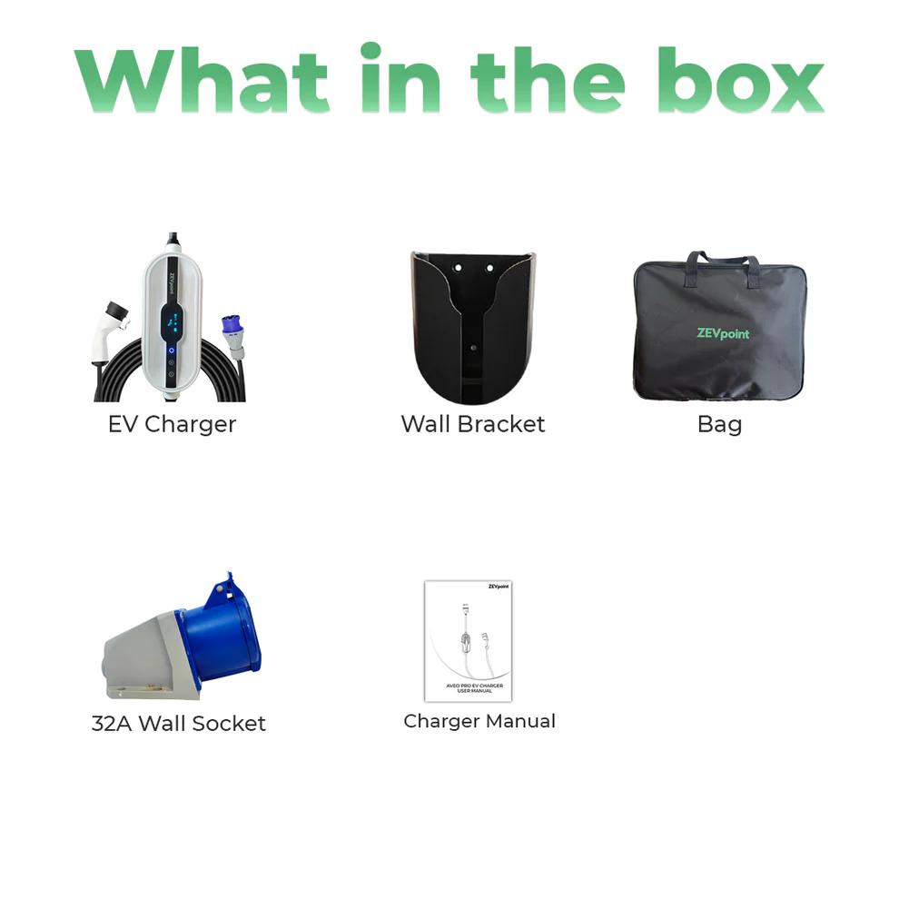 Aveo 3.6 kW Portable EV Charger by ZevPoint - Image 6