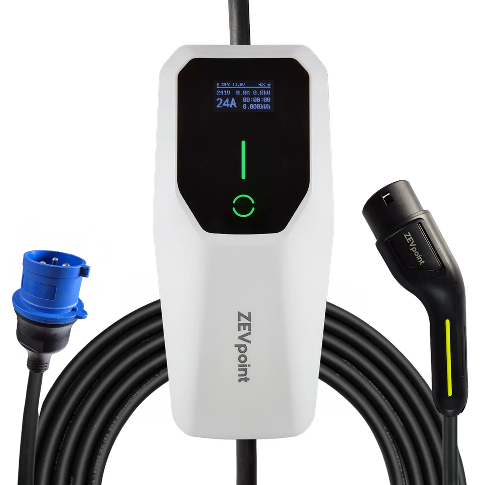 Dash 7.2 kW Portable EV Charger by ZevPoint