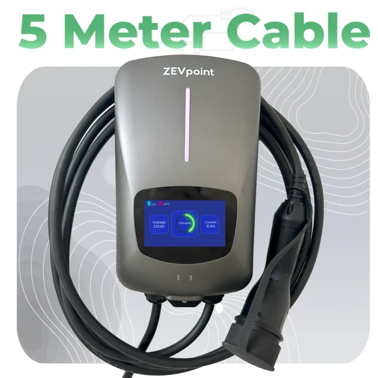 Wave 7.5 kW Wall Mount EV Charger by ZevPoint