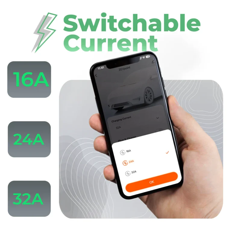 Wave 7.5 kW Wall Mount EV Charger by ZevPoint - Image 2