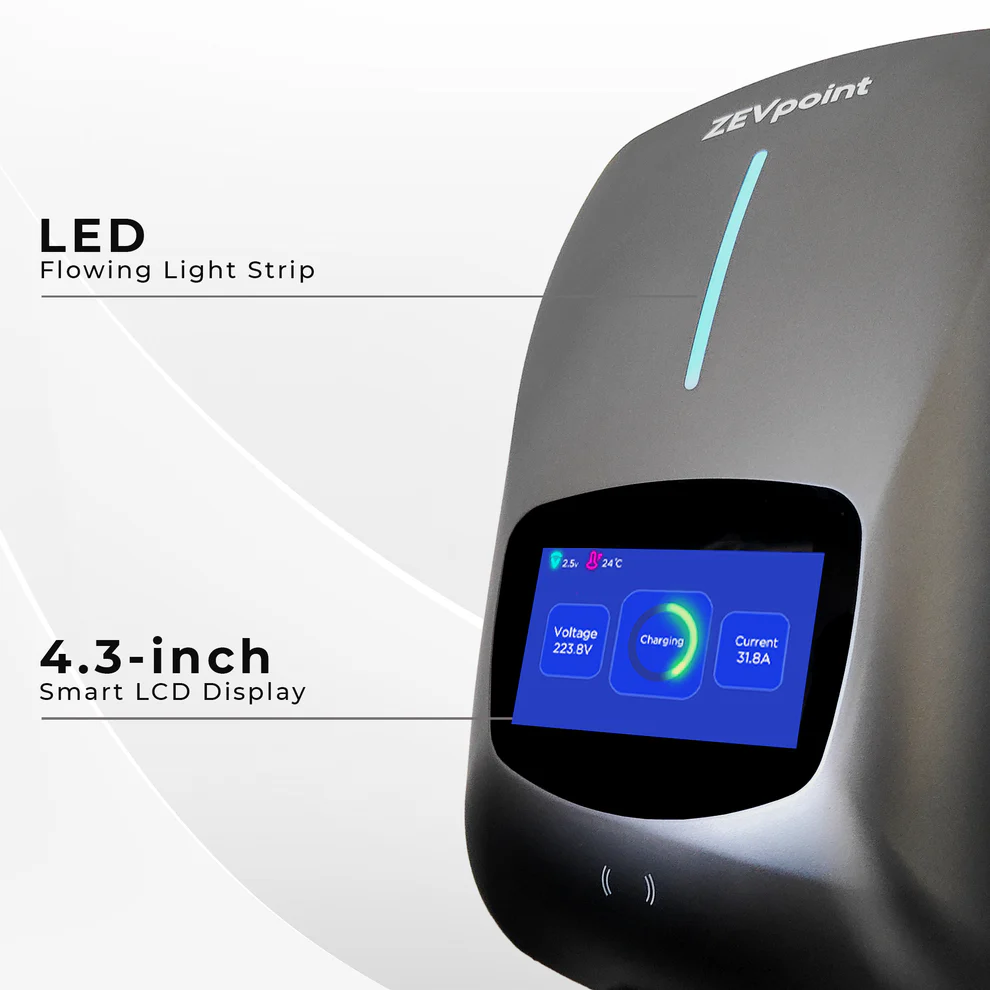 Wave 7.5 kW Wall Mount EV Charger by ZevPoint - Image 6