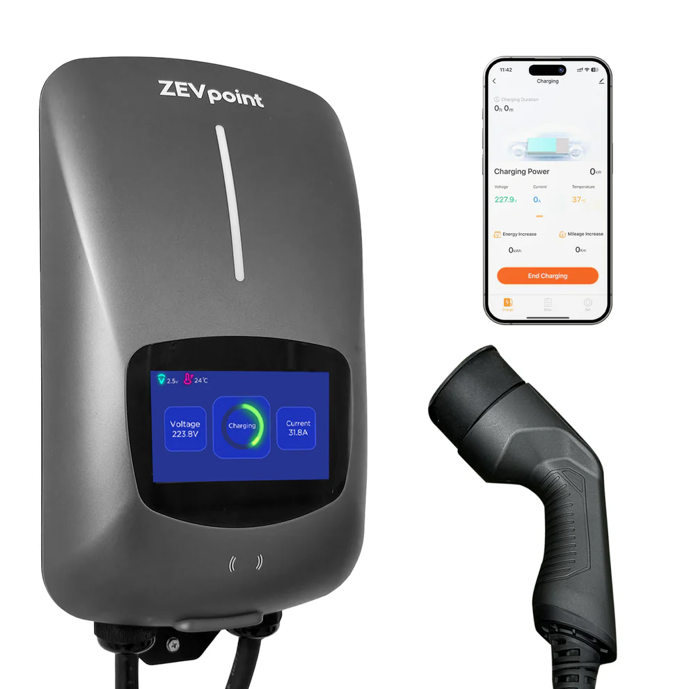 Wave 7.5 kW Wall Mount EV Charger by ZevPoint - Image 7