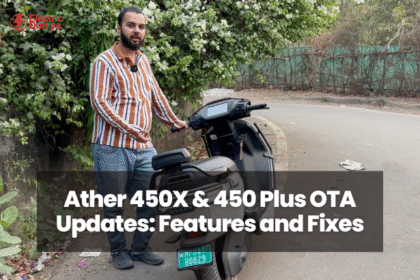 Ather 450X 450 Plus OTA Updates