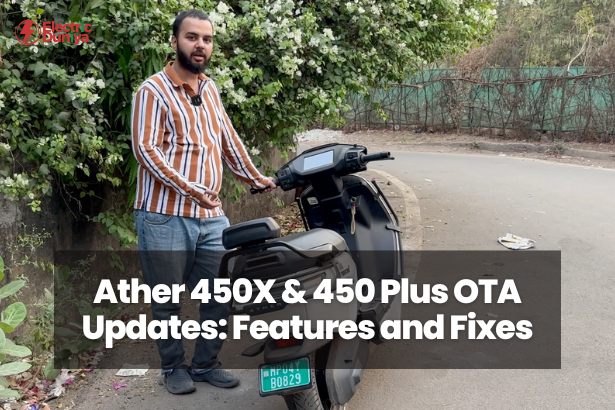 Ather 450X 450 Plus OTA Updates