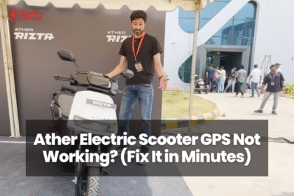 Ather Electric Scooter GPS Not Working