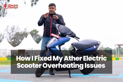 Ather Electric Scooter Overheating Issues