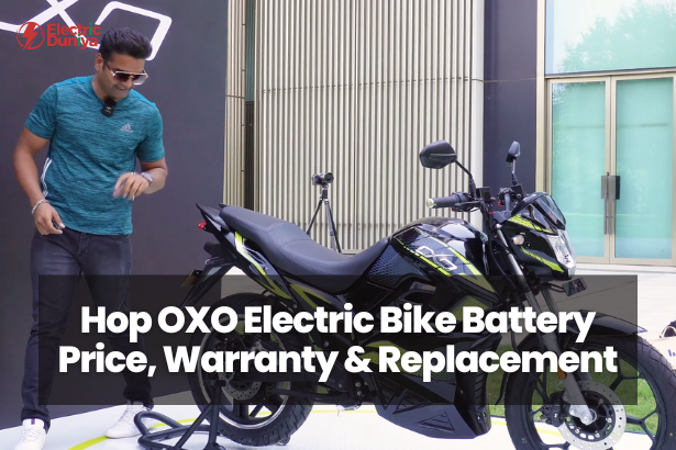 Hop OXO Electric Bike Battery Price